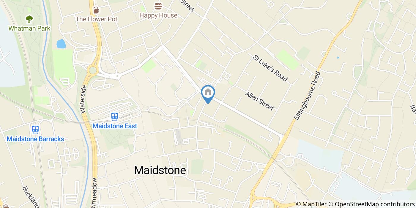 2 Bed Flat, Wheeler St, ME14