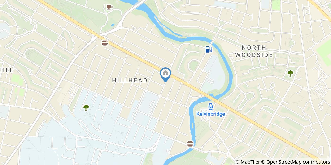 2 Bed Flat, Oakfield Ave, G12