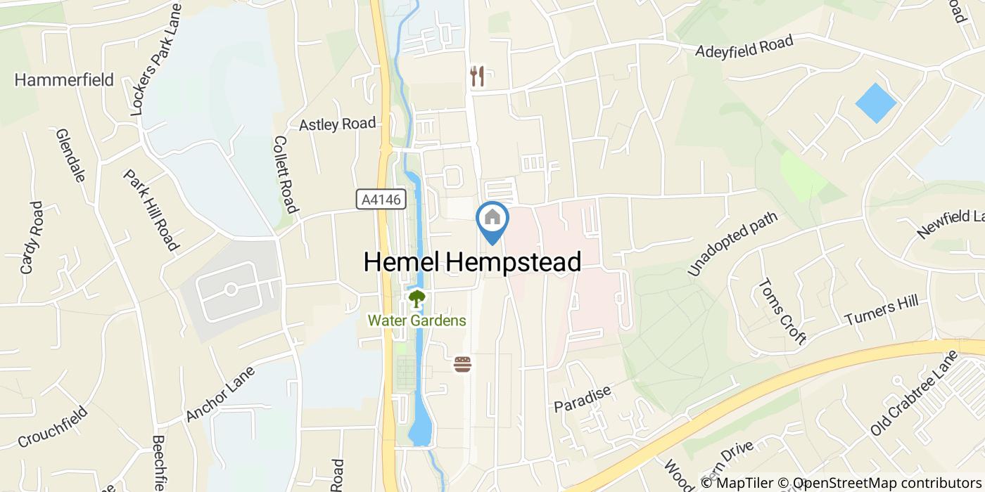 Studio Flat, Camden House, HP1