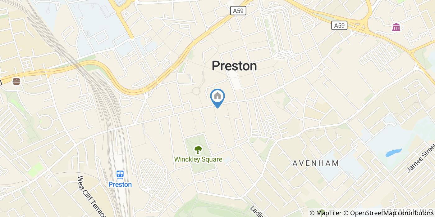 Studio Flat, Cannon Street, PR1