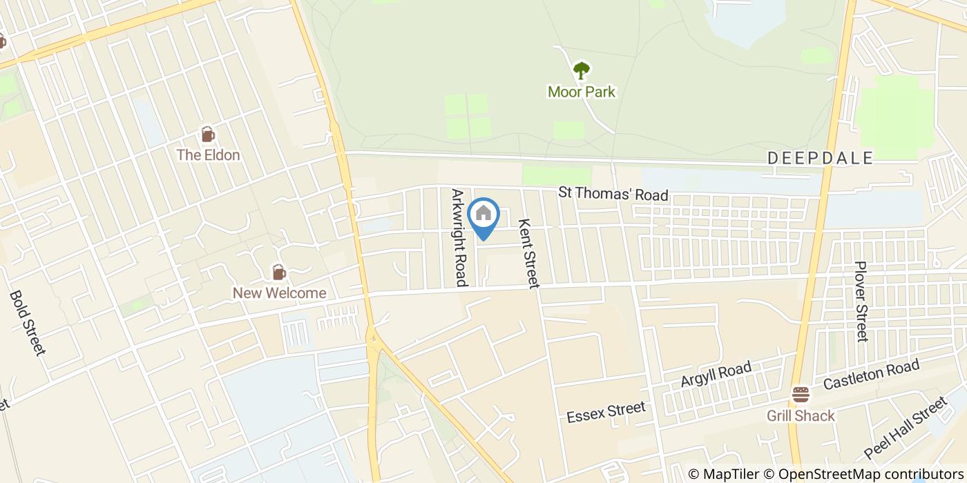 2 Bed Terraced House, Lockhart Road, PR1