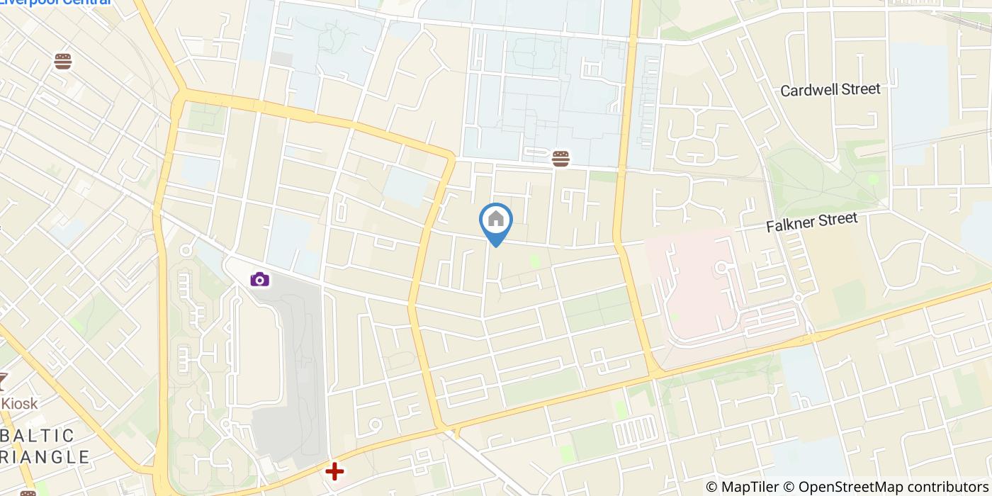 2 Bed Flat, Falkner Place, L8