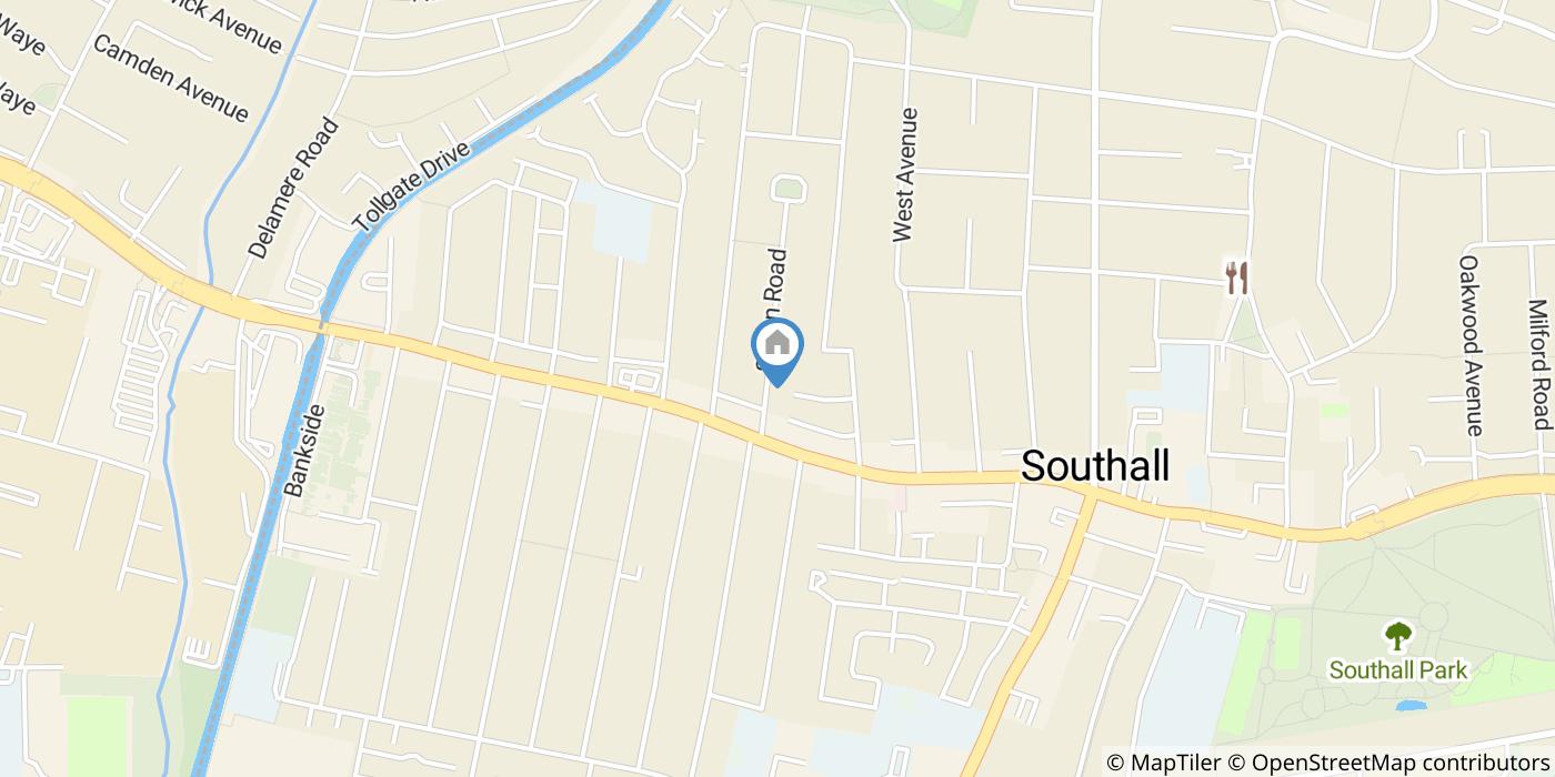 Bedsit, Saxon Road, UB1