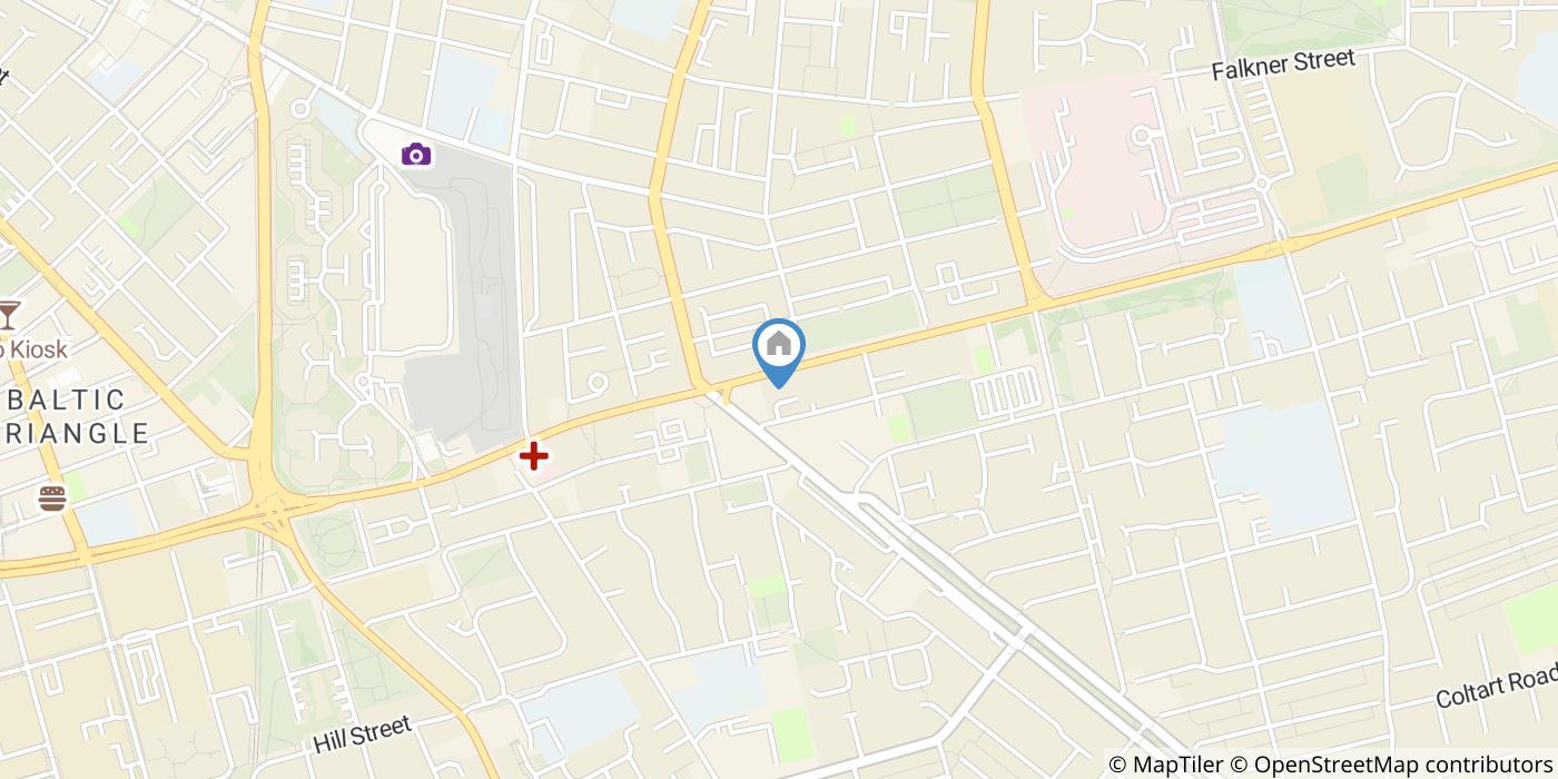 1 Bed Flat, Catherine House, L8