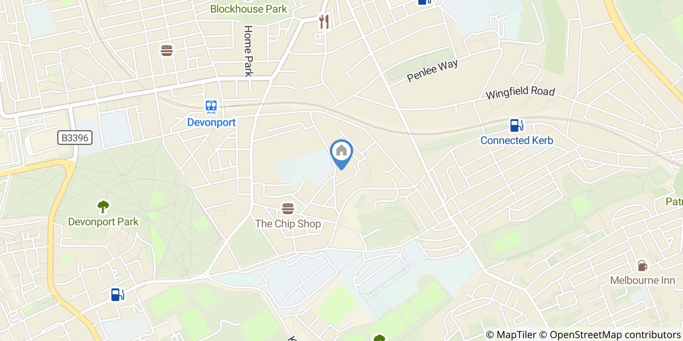 1 Bed Flat, Collingwood Villas, PL1