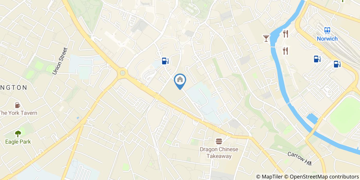 1 Bed Flat, Surrey Street, NR1