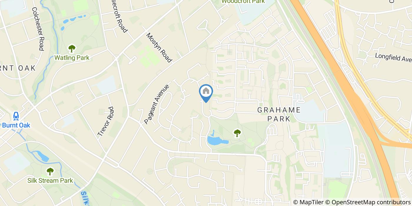 Room in a Shared House, Acklington Drive, NW9