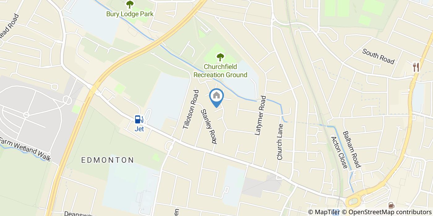 2 Bed Flat, Streamside Close, N9