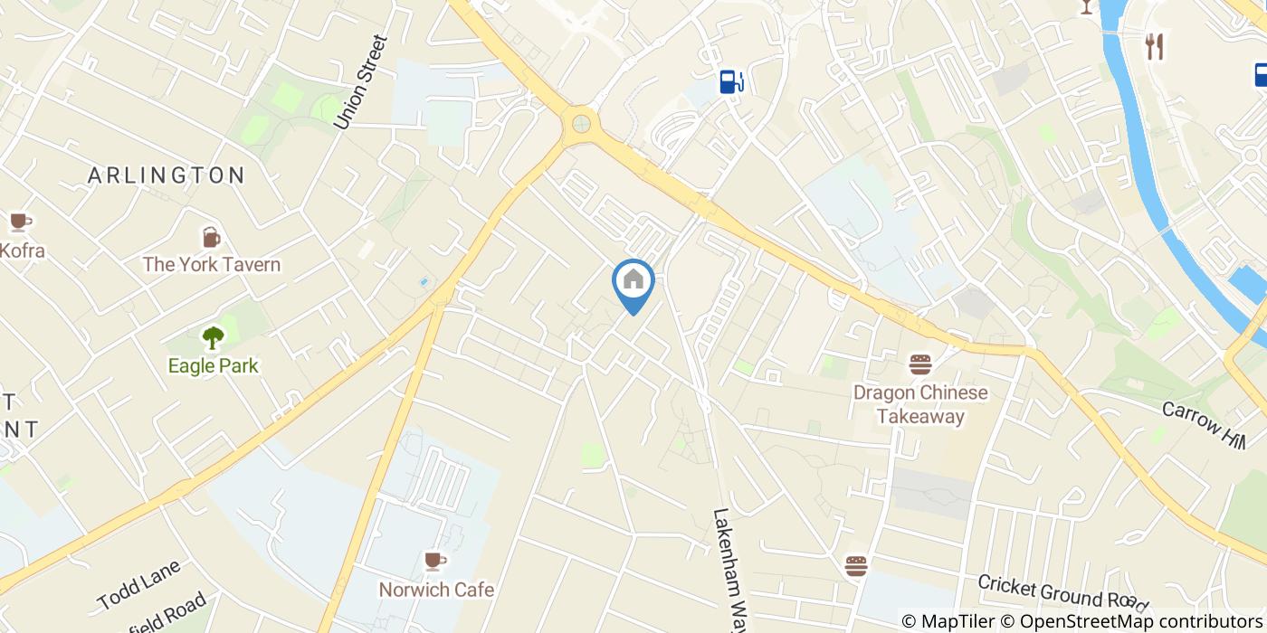 Studio Flat, Grove Road, NR1