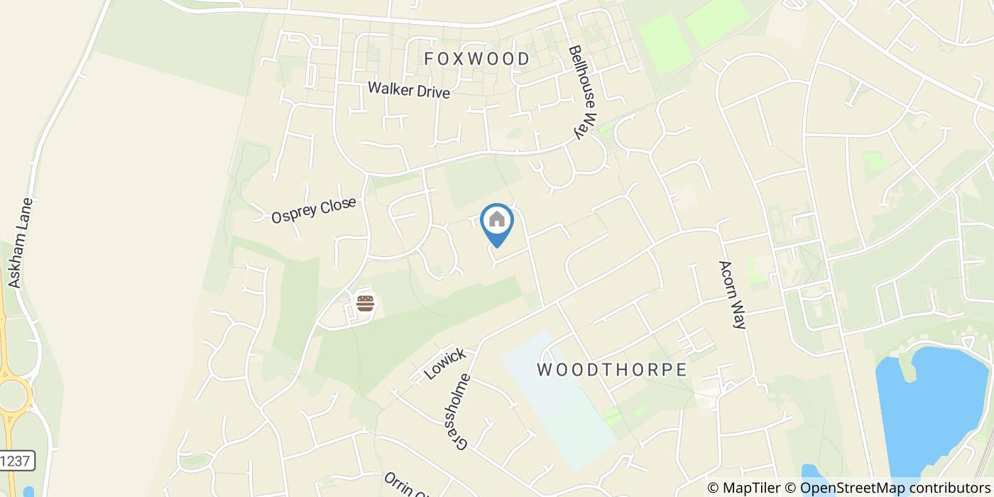 2 Bed Detached House, Acomb Wood Close, YO24