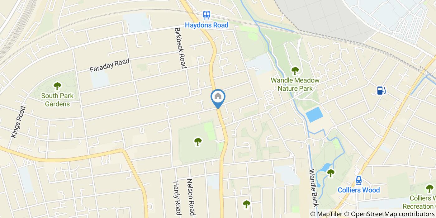 3 Bed Flat, Rear House, SW19
