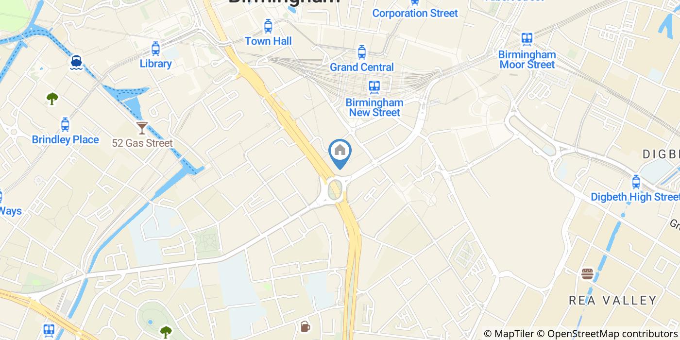 1 Bed Flat, Holloway Circus Queensway, B1