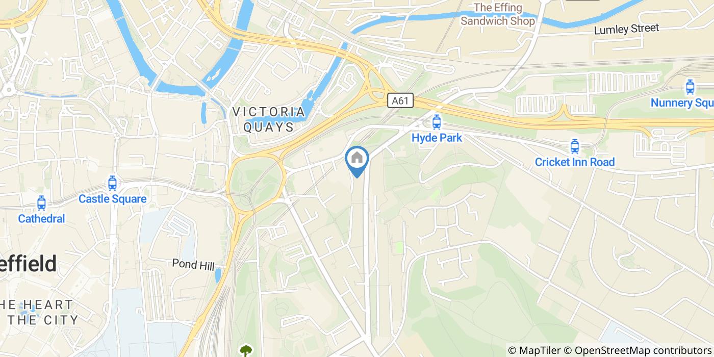 2 Bed Flat, Old St, S2