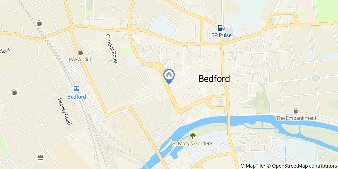 Studio Flat, Greyfriars Apartments, MK40