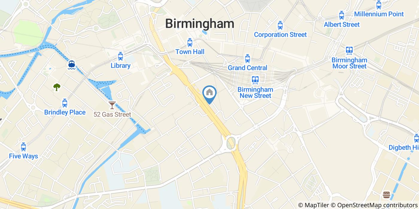 Room in a Shared Flat, Suffolk Street Queensway, B1