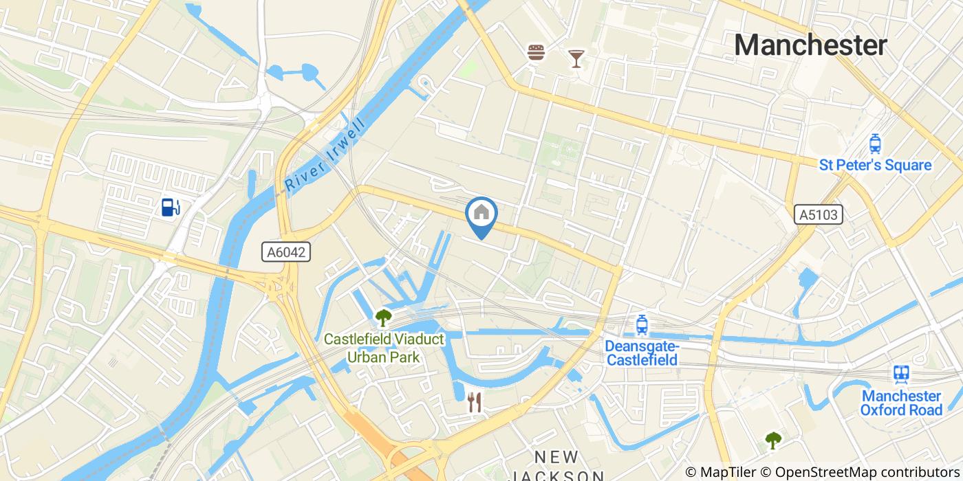 2 Bed Penthouse, Liverpool Road, M3