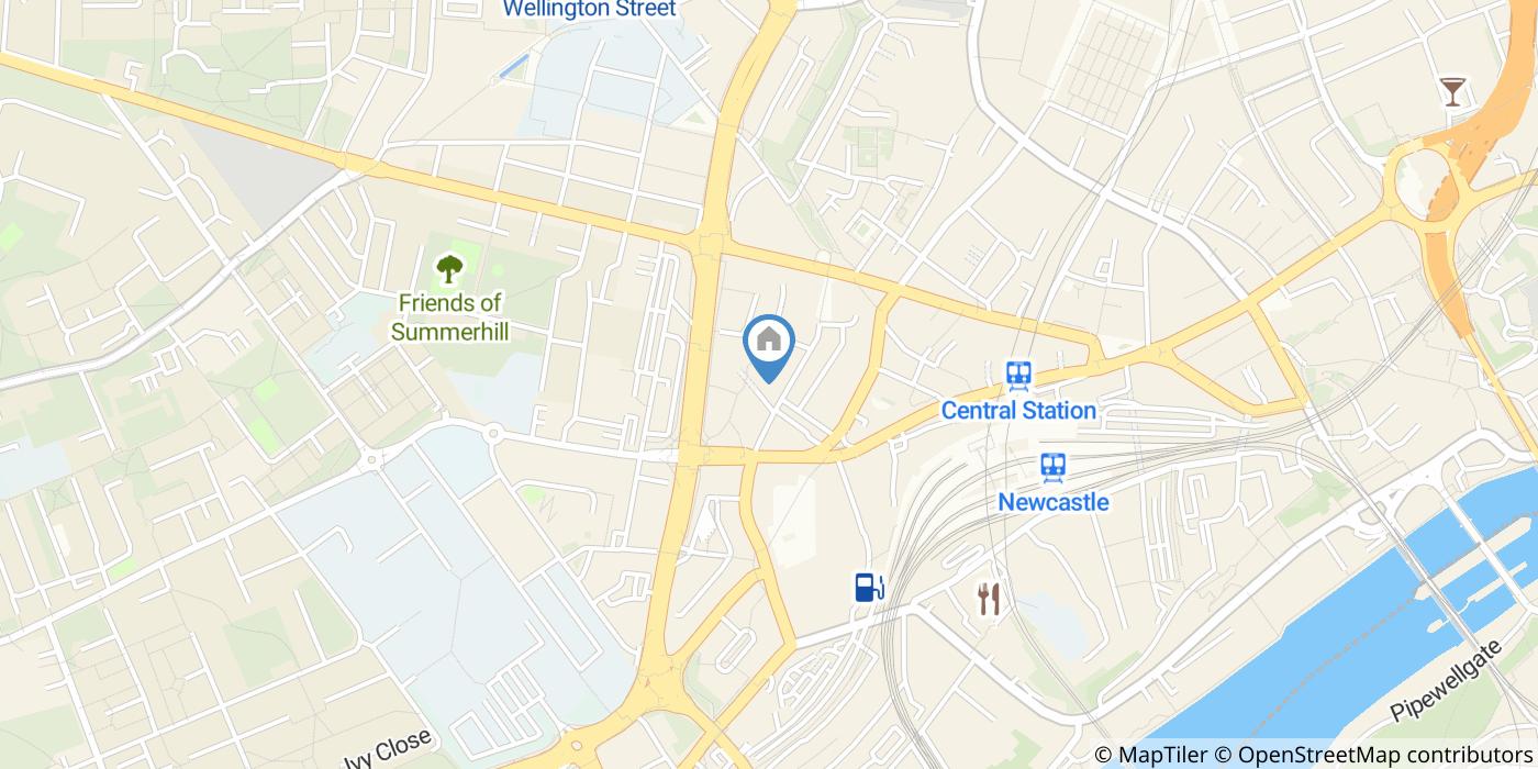 1 Bed Flat, Centralofts, NE1