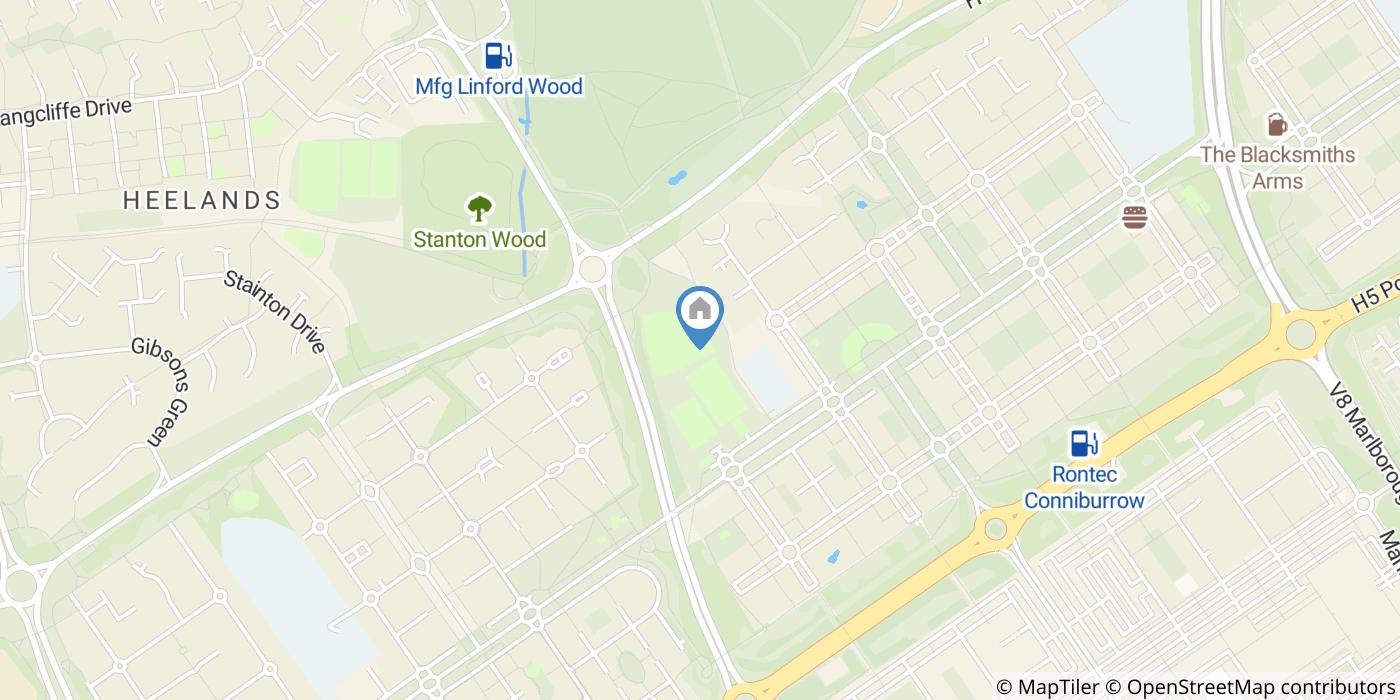 Room in a Shared House, Germander Place, MK14