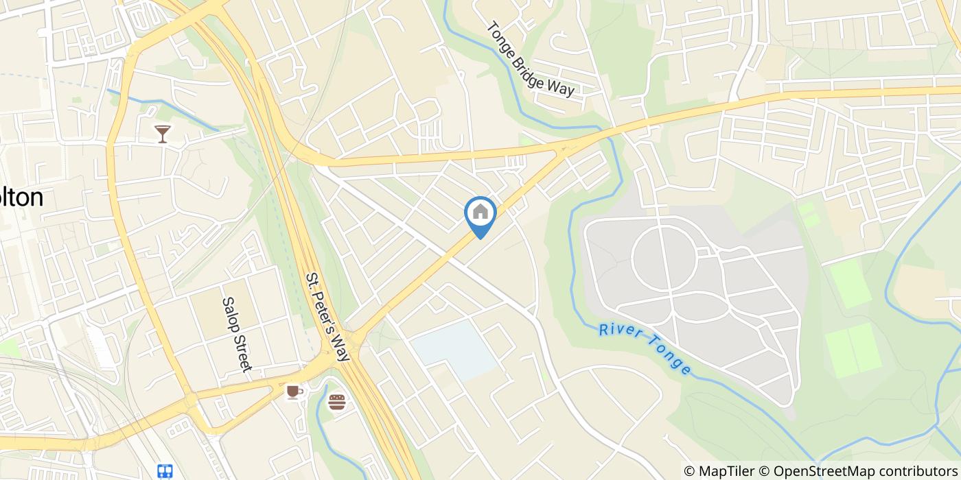 1 Bed Flat, Bradford St, BL2