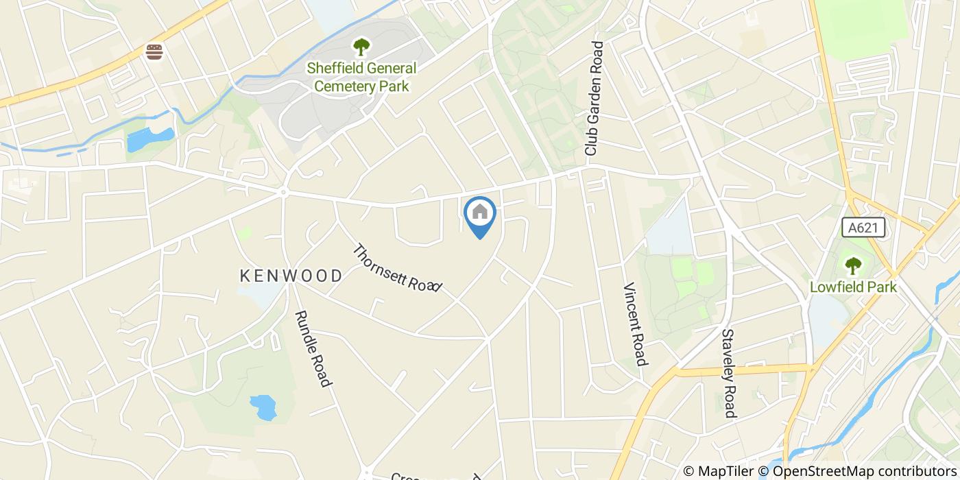 1 Bed Flat, Priory Road, S7
