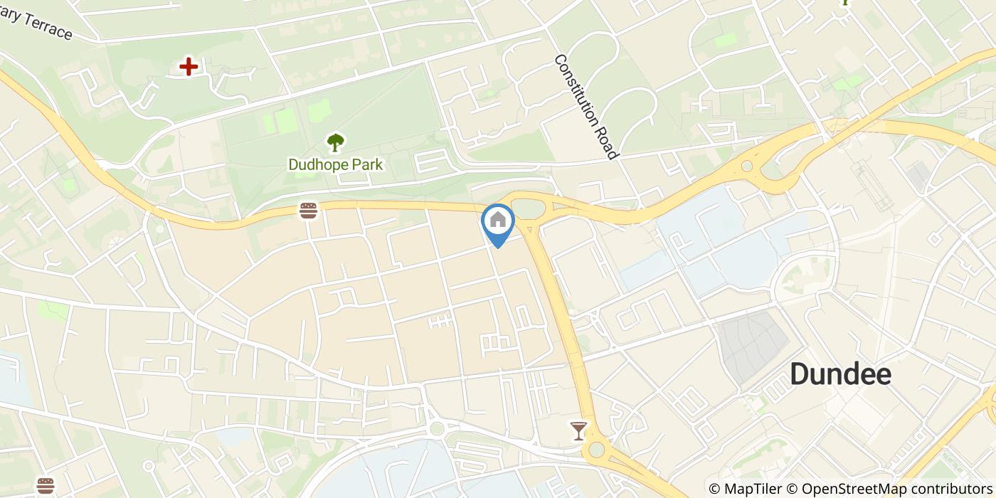 Studio Flat, Parklands Student Accommodation, DD1