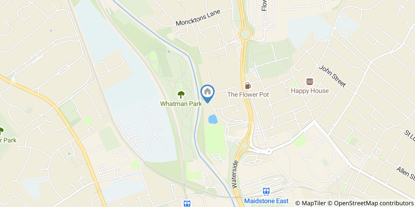 1 Bed Flat, Mill Pond Place, ME14
