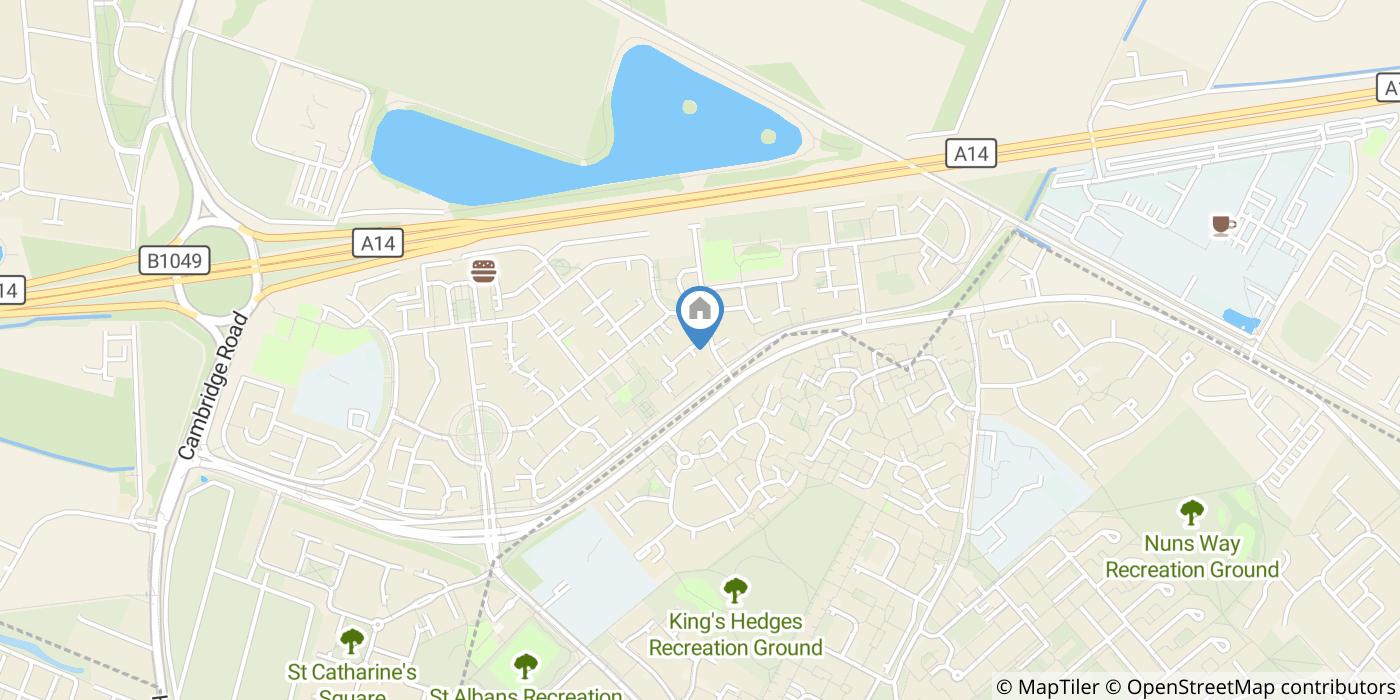 2 Bed Flat, Chieftain Way, CB4