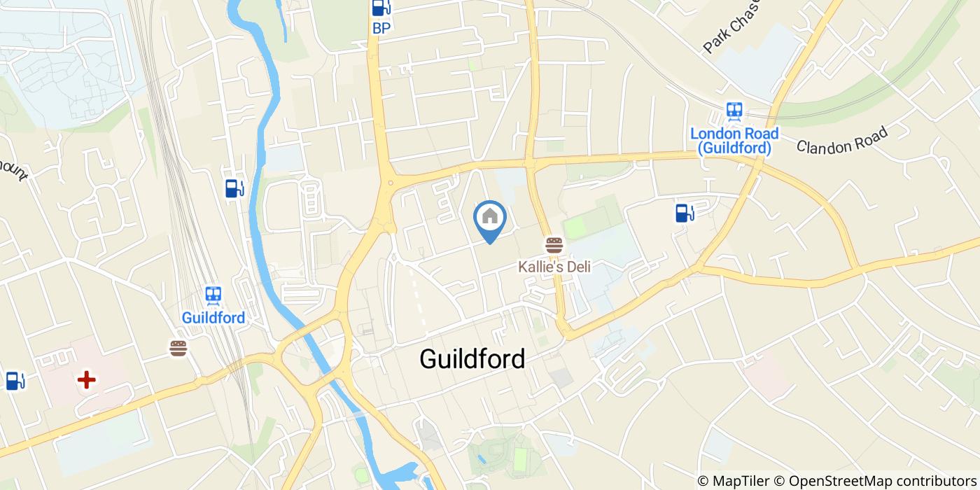 2 Bed Flat, Printing House Square, GU1