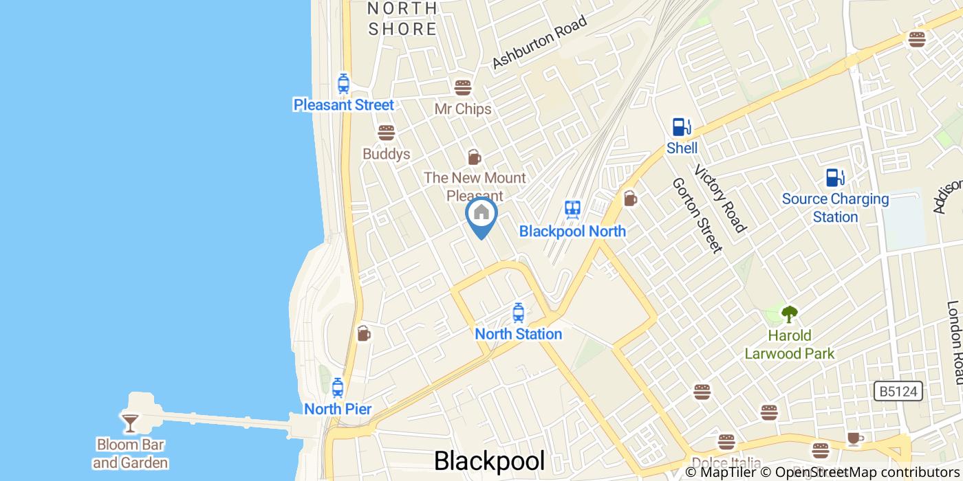 1 Bed Flat, Lord Street, FY1