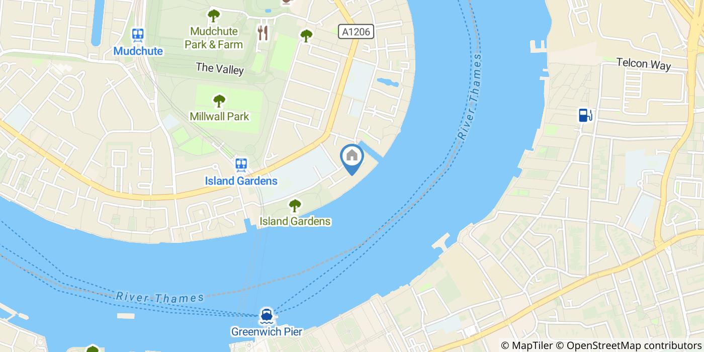 3 Bed Flat, Cumberland Mills Square, E14