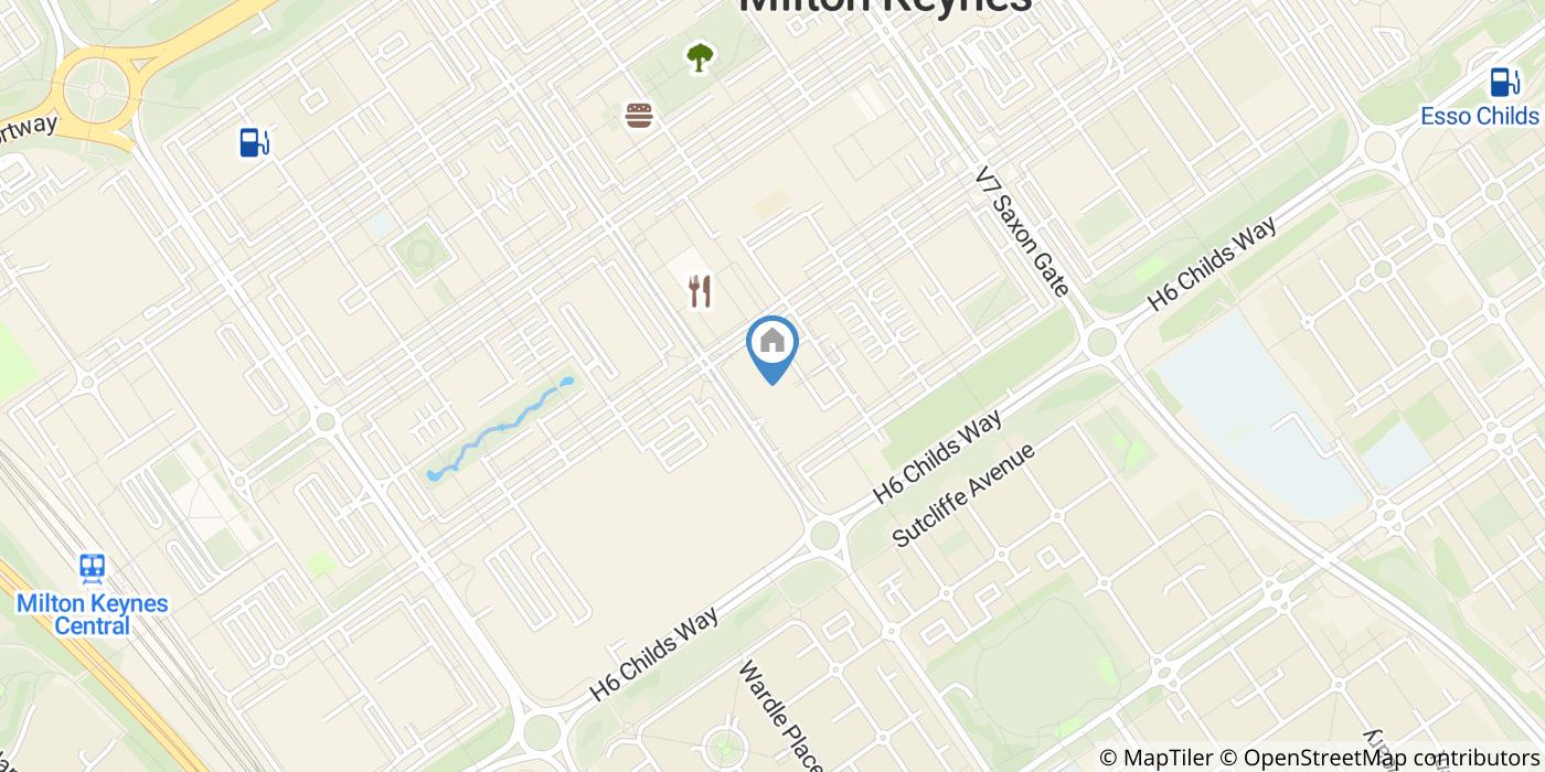 2 Bed Flat, Pearl House, MK9