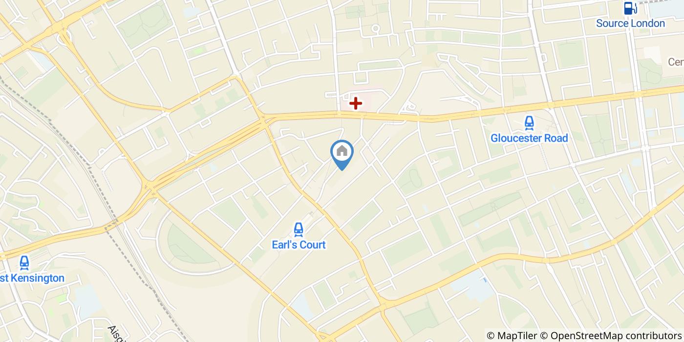 Room in a Shared House, Hogarth Road, SW5