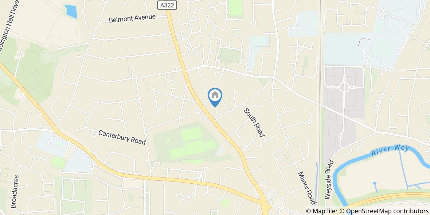 2 Bed Flat, Wykford Place, GU2