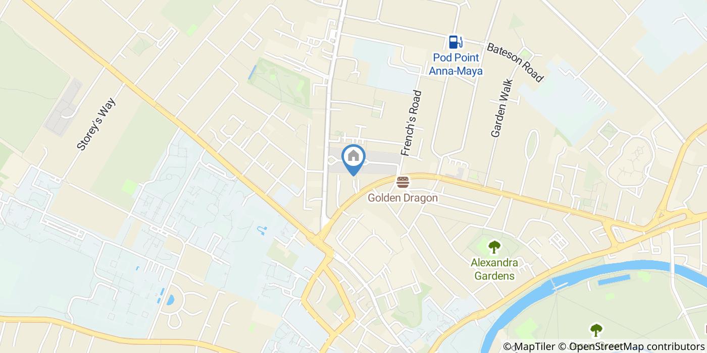 1 Bed Flat, Prince William Court, CB4