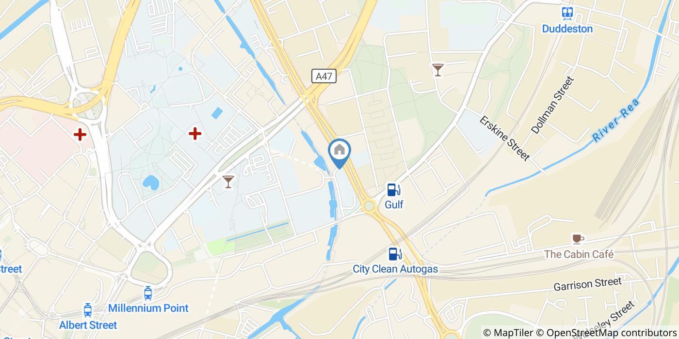 1 Bed Flat, Glasswater Locks, B4