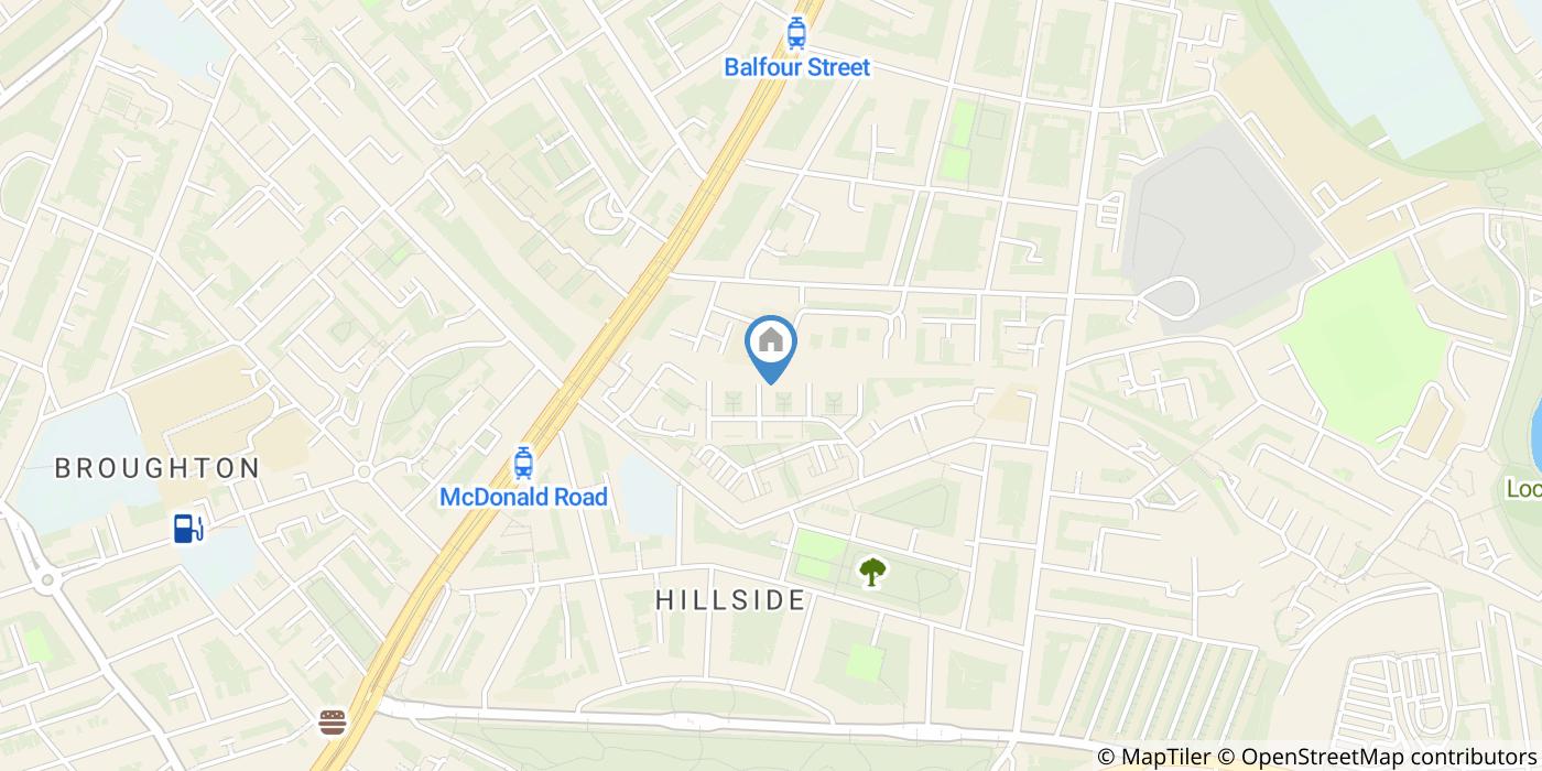 2 Bed Flat, Allanfield, EH7