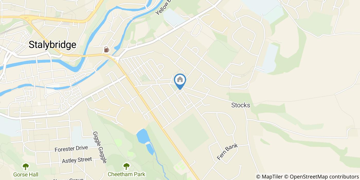 2 Bed Flat, Taylor St, SK15