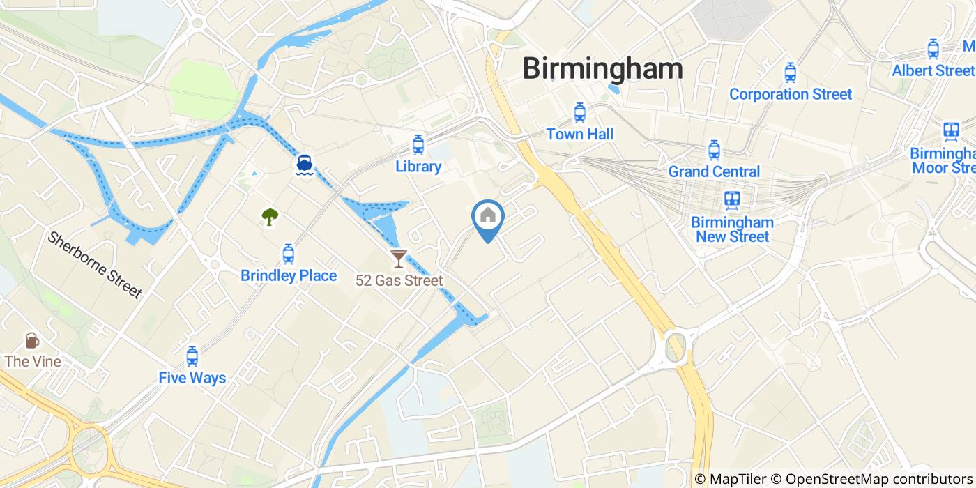 2 Bed Flat, Holidays Street, B1