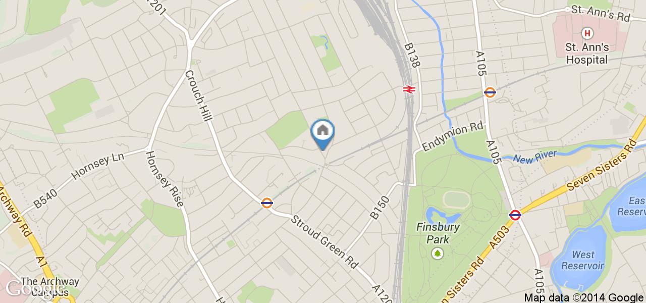 1 Bed Flat, Ferme Park Road, N4