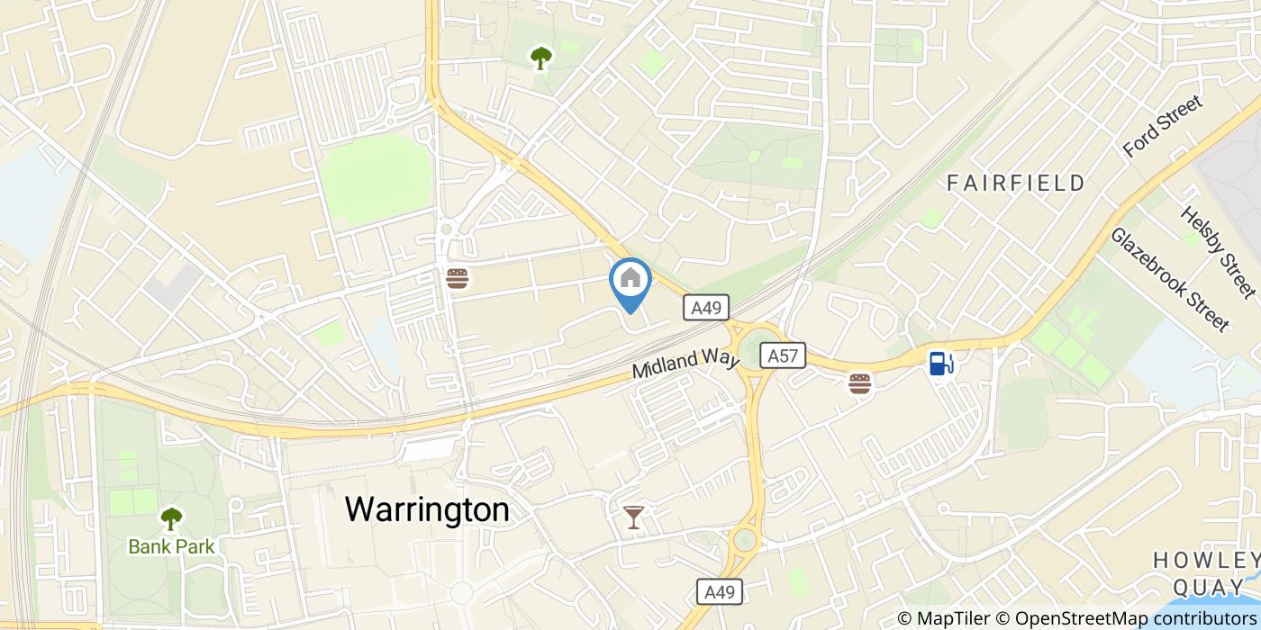 1 Bed Flat, Warrington, WA2