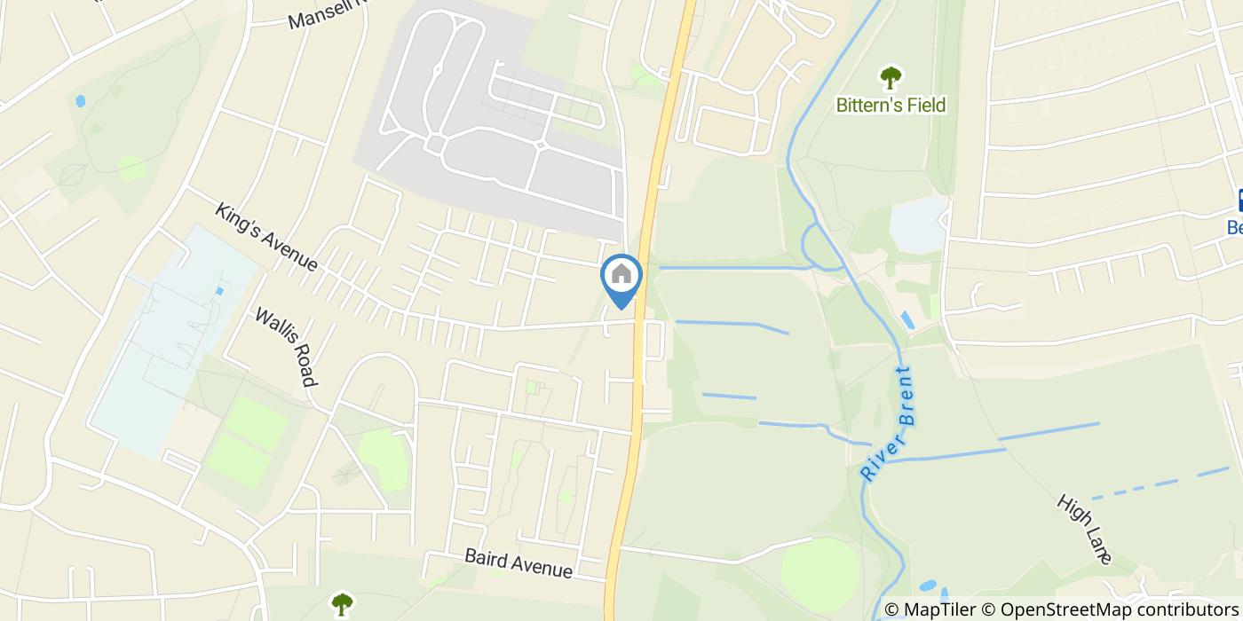 2 Bed Flat, Kings Avenue, UB6