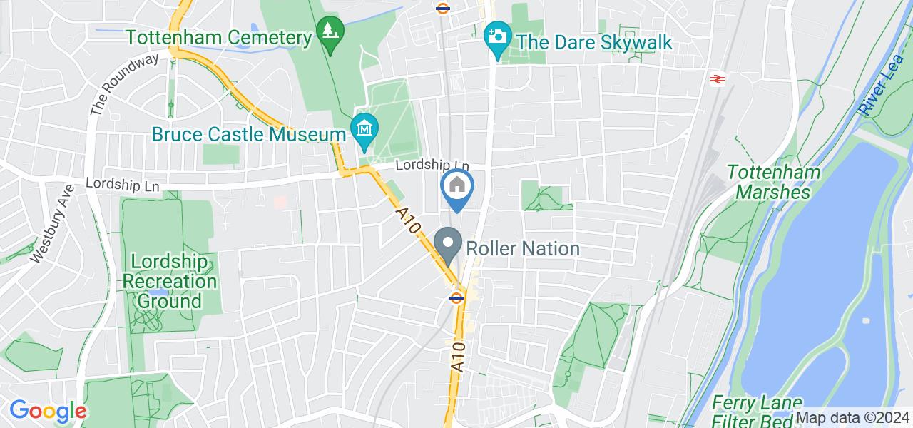 London Room in a Shared Flat, Pembury Road, N17 To Rent Now for £