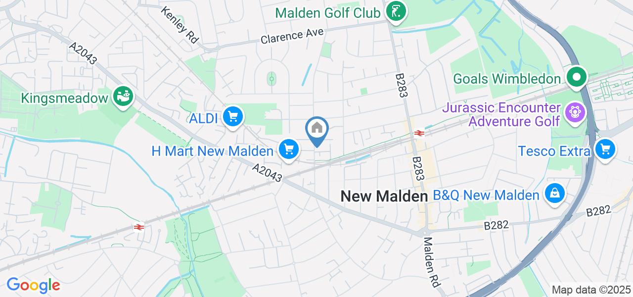 Room in a Shared Flat, Elm Road, KT3
