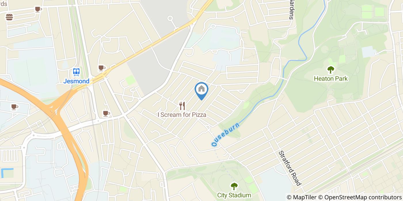 3 Bed Flat, Helmsley Road, NE2