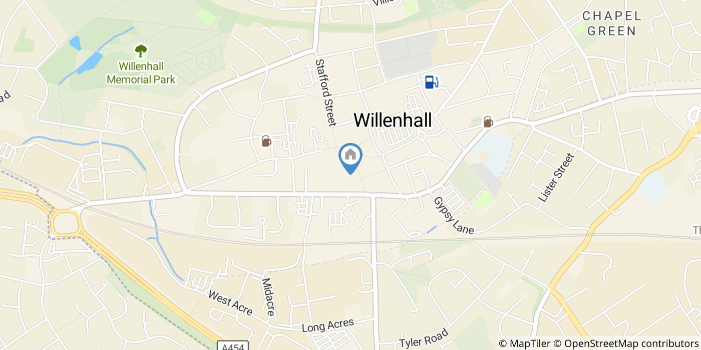 1 Bed Flat, Market Place, WV13