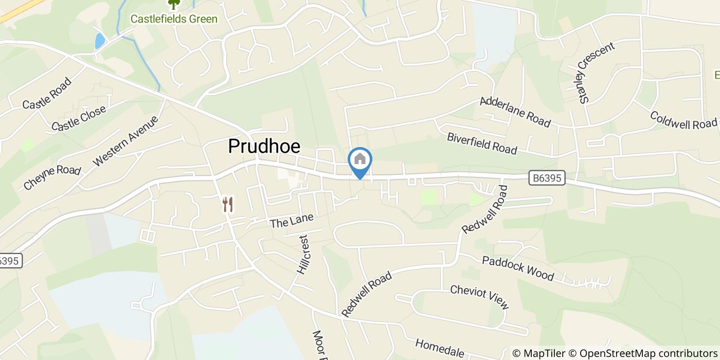 1 Bed Flat, Front Street, NE42