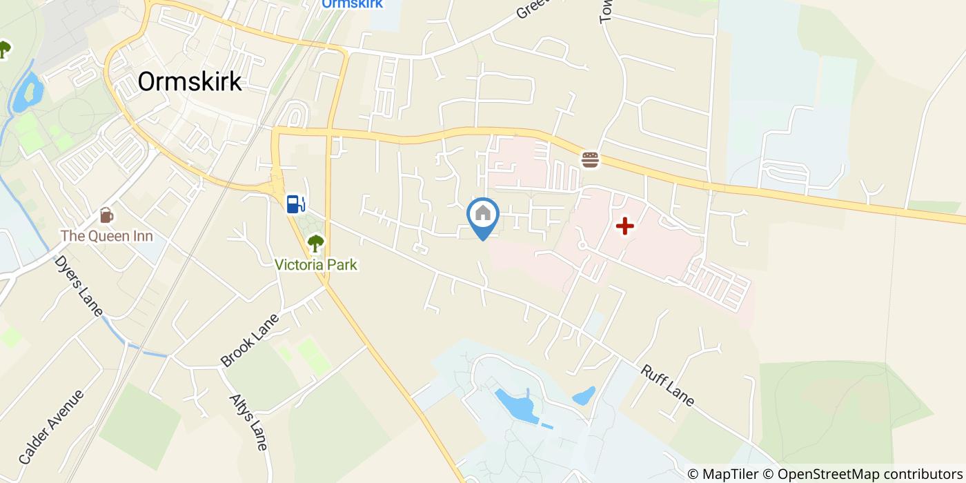 2 Bed Terraced House, Pinfold Road, L39