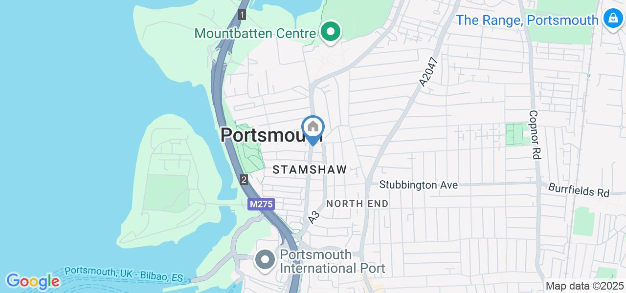 1 Bed Flat, Stamshaw, PO2