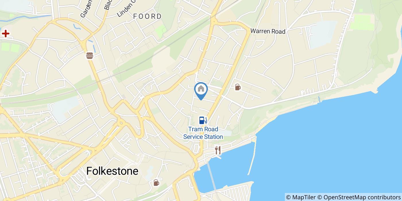 1 Bed Flat, London Street, CT20