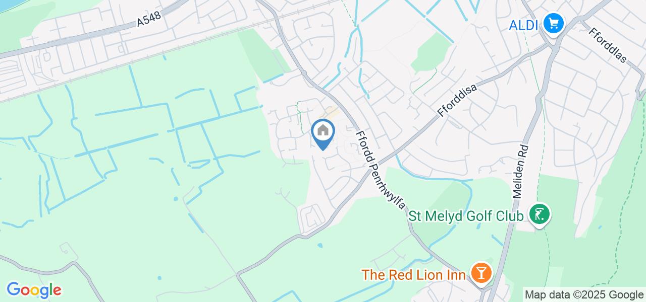 2 Bed Terraced House, Lon Cadfan, LL19